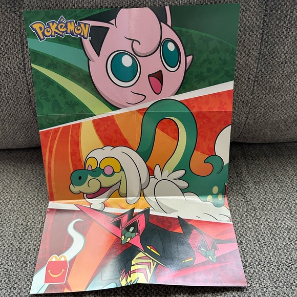 🎉HP🎉 2025 McDonald’s Pokémon #6 Jigglypuff Sticker Sheet & Trading Card Pack - Picture 6 of 7